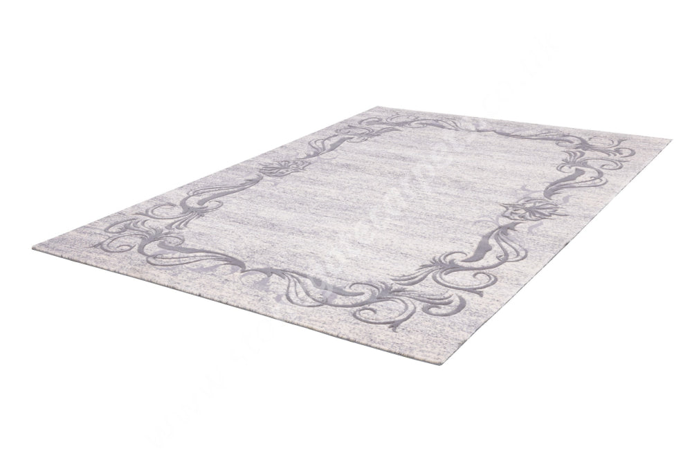 Agnella Rugs Opal OFELO Grey - Cut Pile with Carving - 100%  New Zealand Wool - Free Delivery