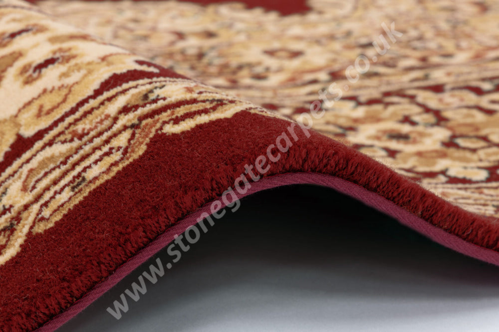 Agnella Rugs Regius BARONET Ruby - 100% Cut Pile New Zealand Wool - Free Delivery