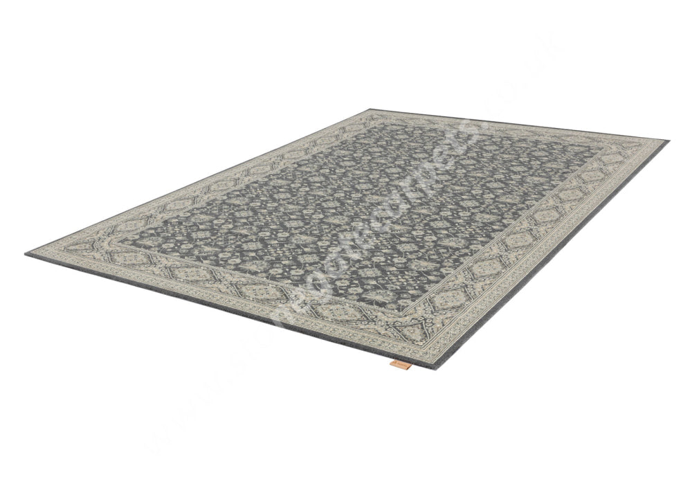 Agnella Rugs Regius GRACJA Graphite - 100% Cut Pile New Zealand Wool - Free Delivery