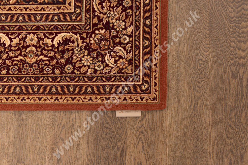 Agnella Rugs Regius SENATOR Ruby - 100% Cut Pile New Zealand Wool - Free Delivery