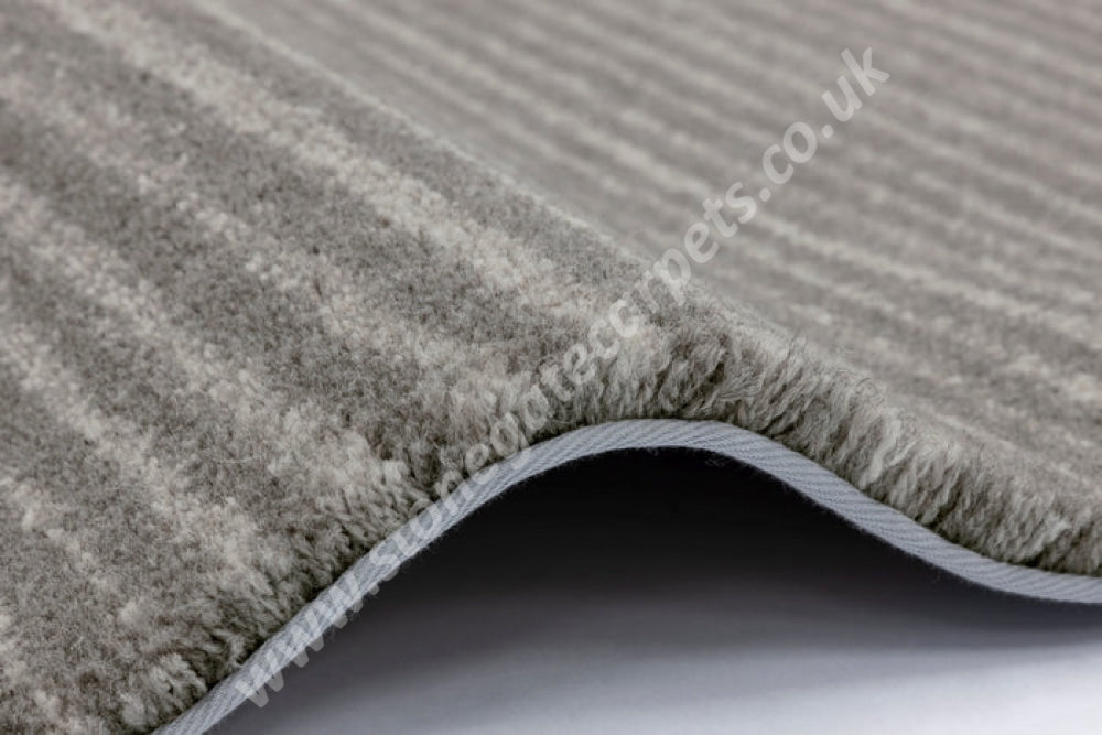Agnella Rugs House Loves Calisia RIBS Graphite - 100% New Zealand Wool - Free Delivery