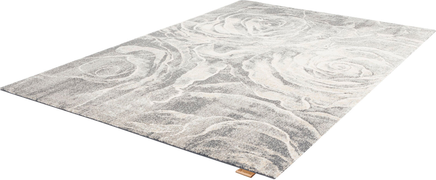 Agnella Rugs Calisia M ROS Anthracite - 100%  Wool - Free Delivery