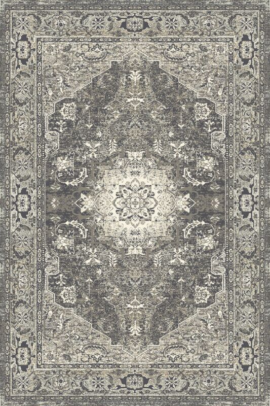 Agnella Rugs Calisia M SANGO Anthracite - 100% New Zealand Wool - Free ...