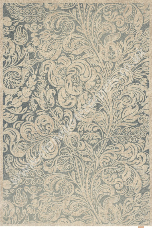 Agnella Rugs Design Discoveries V&A Collection SEDDING Grey (Regius Quality) - Free Delivery