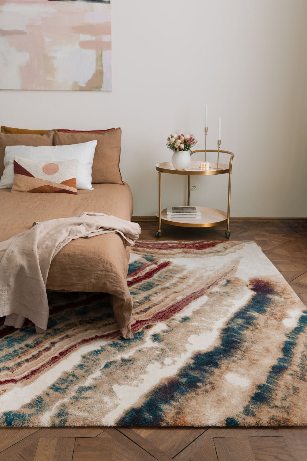 Agnella Rugs Calisia SHELL Cream - 100% New Zealand Wool - Free Delivery