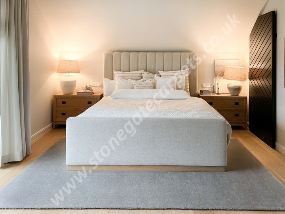 Agnella Rugs House Loves Calisia SMOOTH Anthracite - 100% New Zealand Wool - Free Delivery