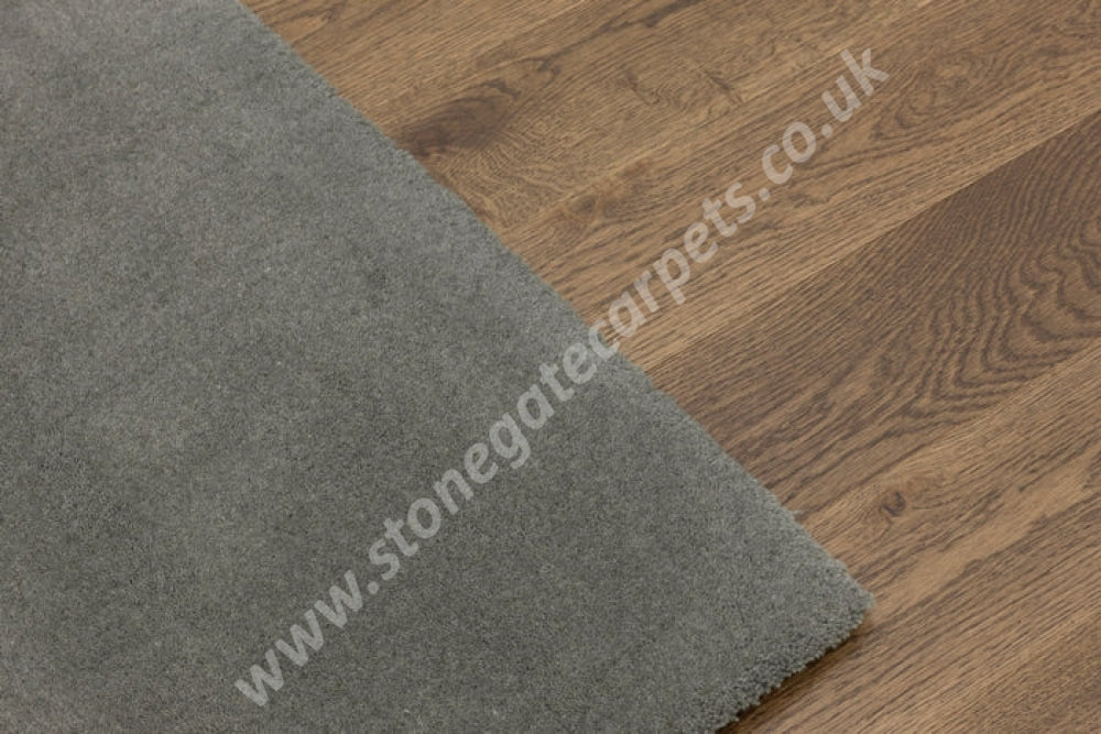 Agnella Rugs House Loves Calisia SMOOTH Anthracite - 100% New Zealand Wool - Free Delivery