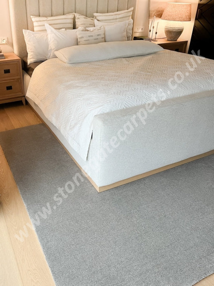 Agnella Rugs House Loves Calisia SMOOTH Anthracite - 100% New Zealand Wool - Free Delivery
