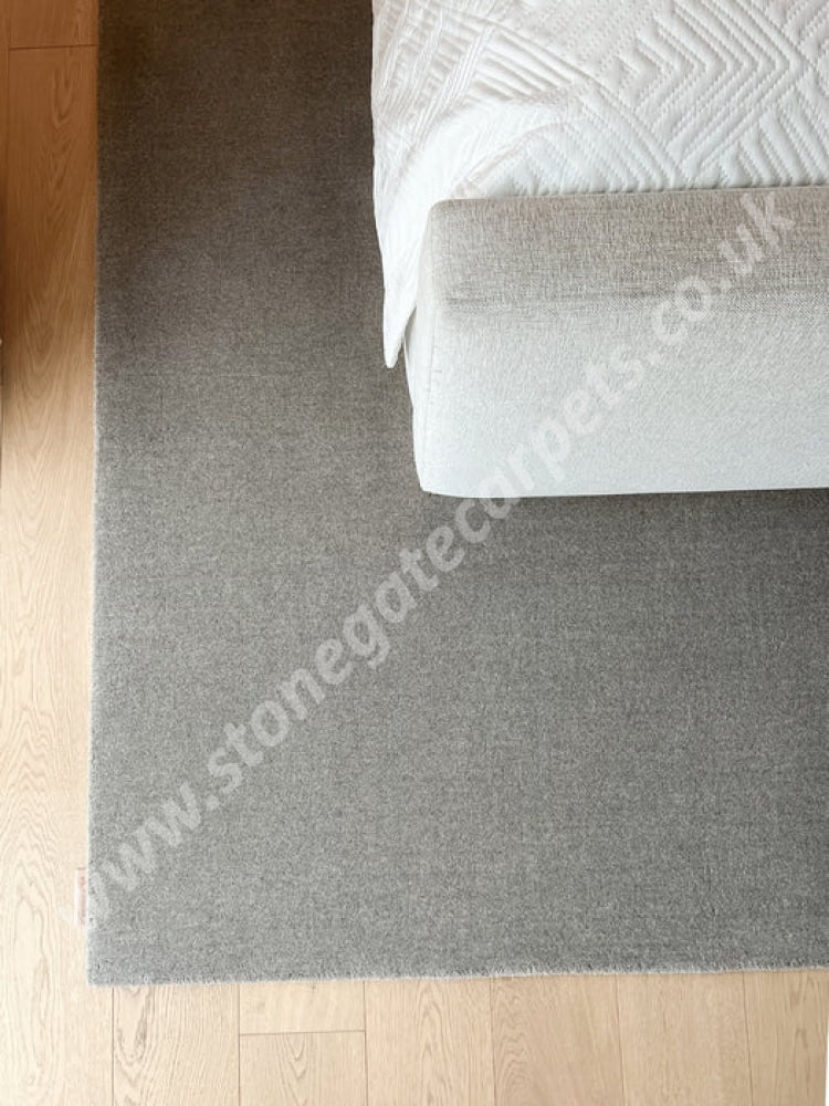 Agnella Rugs House Loves Calisia SMOOTH Anthracite - 100% New Zealand Wool - Free Delivery