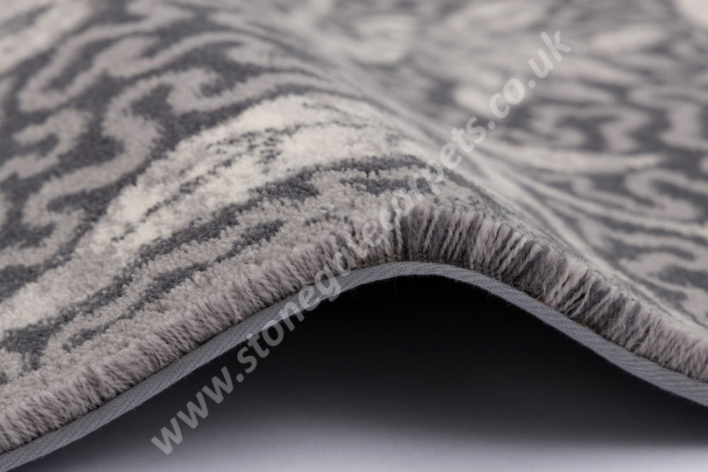 Agnella Rugs Design Discoveries V&A Collection VERSAILLE Graphite (Agnus Quality) - 100% New Zealand Wool - Free Delivery
