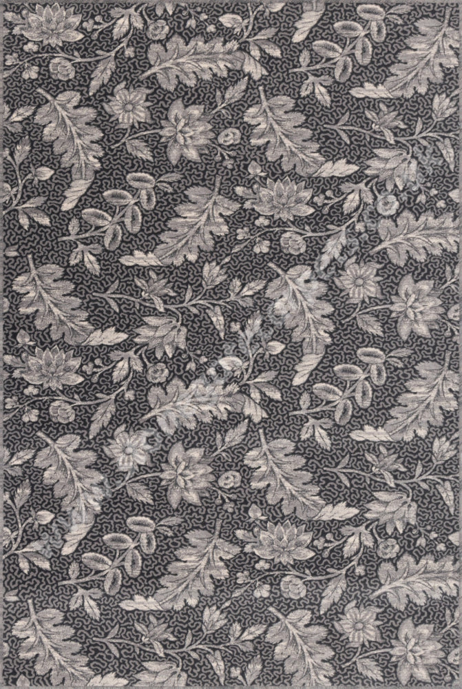 Agnella Rugs Design Discoveries V&A Collection VERSAILLE Graphite (Agnus Quality) - 100% New Zealand Wool - Free Delivery