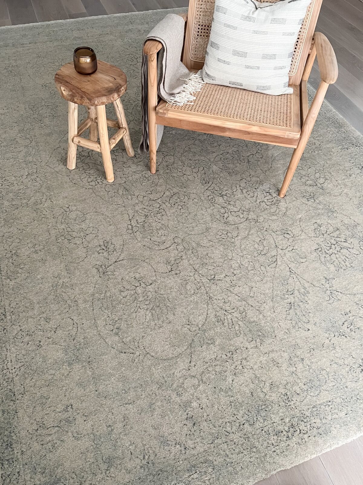 Agnella Rugs House Loves Calisia VINTAGE Bell Beige - 100% Undyed New Zealand Wool - Free Delivery