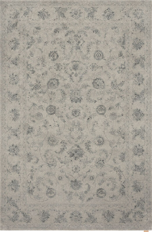Agnella Rugs House Loves Calisia VINTAGE Flora Beige - 100% Undyed New Zealand Wool - Free Delivery
