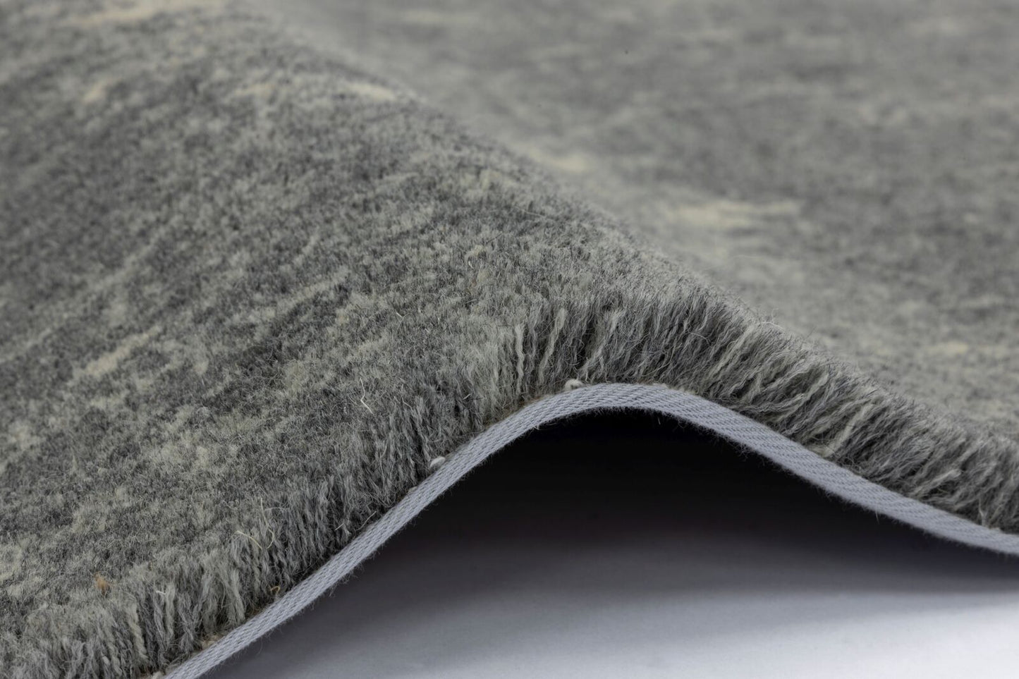 Agnella Rugs House Loves Calisia VINTAGE Flora Graphite - 100% Undyed New Zealand Wool - Free Delivery