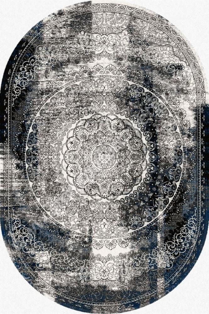 Agnella Rugs Agnus CURRUS Black Oval - 100% New Zealand Wool - Free Delivery