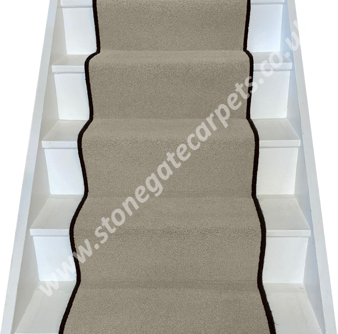 Axminster Carpets Devonia Plain Lazy Days Stair Runner (Per Linear Metre)