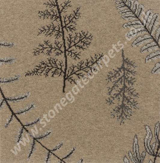 Brintons Carpets Purely Natural Flora and Fauna Bracken et al Bamboo