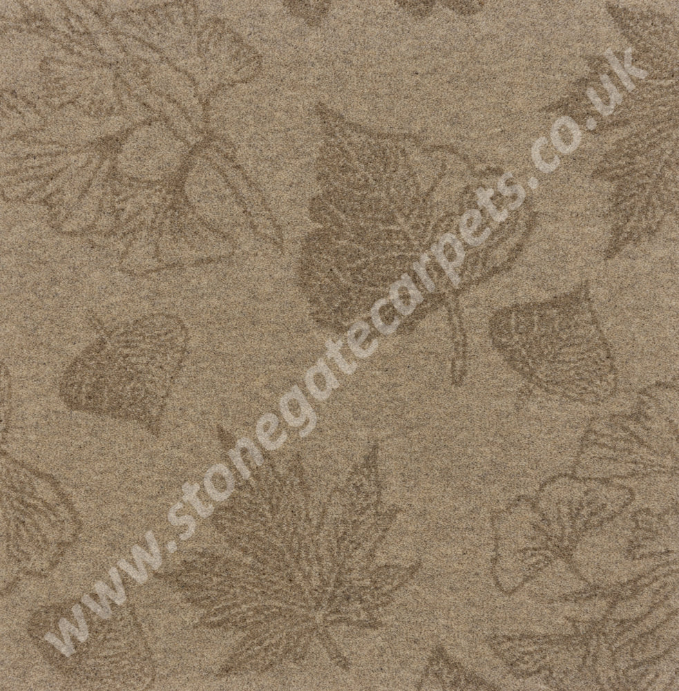 Brintons Carpets Purely Natural Flora and Fauna Fallen Leaves Bamboo
