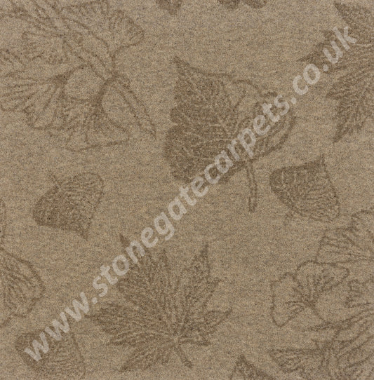 Brintons Carpets Purely Natural Fauna And Flora Fallen Leaves Bamboo (Per M²) Carpet