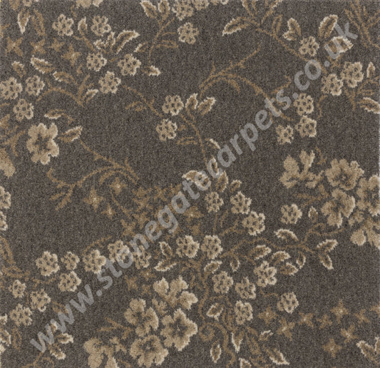 Brintons Carpets Purely Natural Fauna And Flora Flowering Vines Fossil (Per M²) Carpet