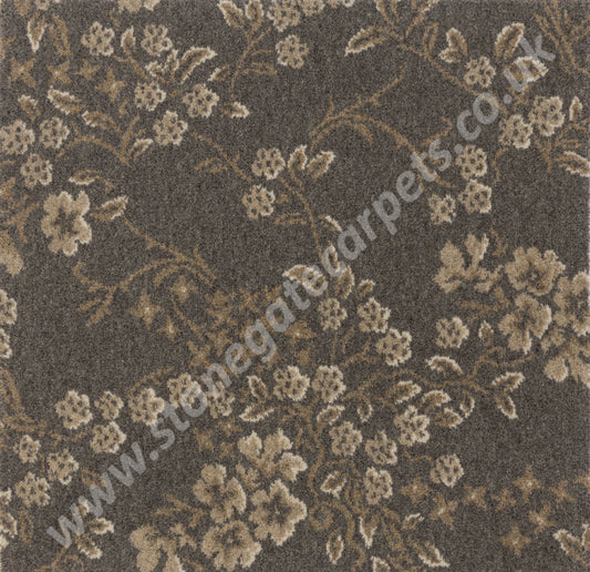 Brintons Carpets Purely Natural Flora and Fauna Flowering Vines Fossil