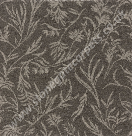 Brintons Carpets Purely Natural Fauna And Flora Grasslands Fossil (Per M²) Carpet