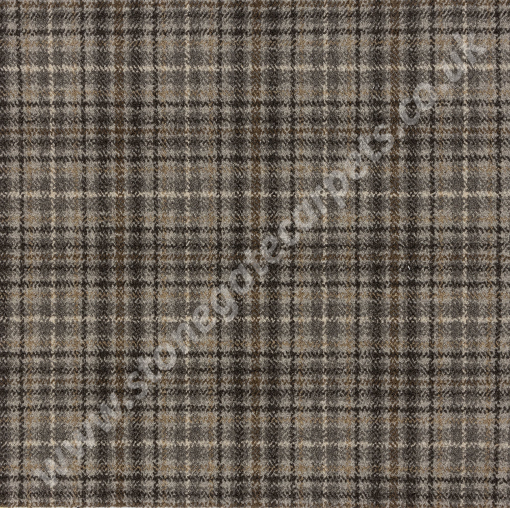 Brintons Carpets Purely Natural Plaids Morven Pebble