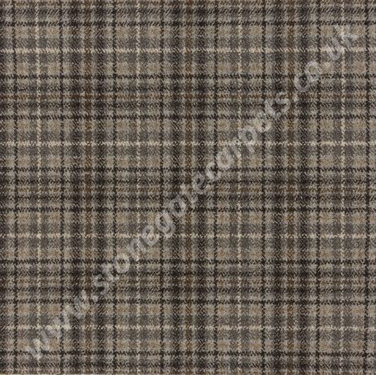 Brintons Carpets Purely Natural Plaids Morven Pebble