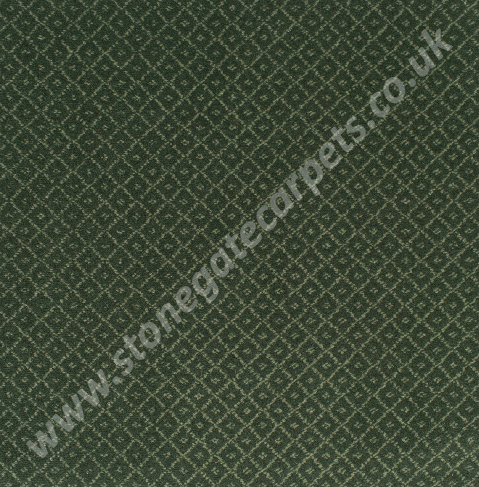 Brintons Carpets Royal Marquis Hunter Green Trellis 14/50348