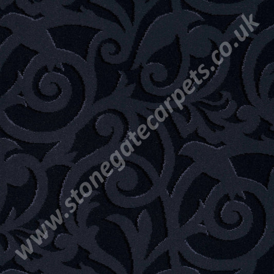 Brintons Carpets Timorous Beasties Midnight Atholl Garden 3/50154