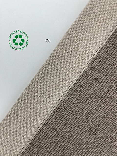 Taped Edging - Basketweave Contract - Oat
