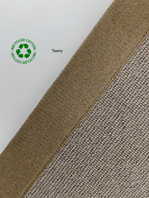 Taped Edging - Basketweave Contract - Tawny