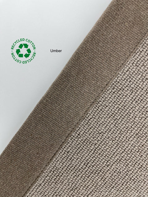 Taped Edging - Basketweave Contract - Umber