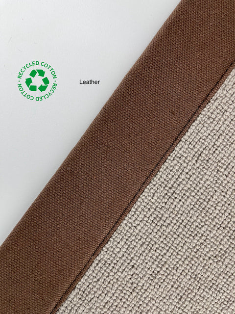 Taped Edging - Basketweave - Leather