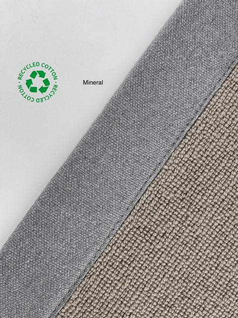 Taped Edging - Basketweave - Mineral