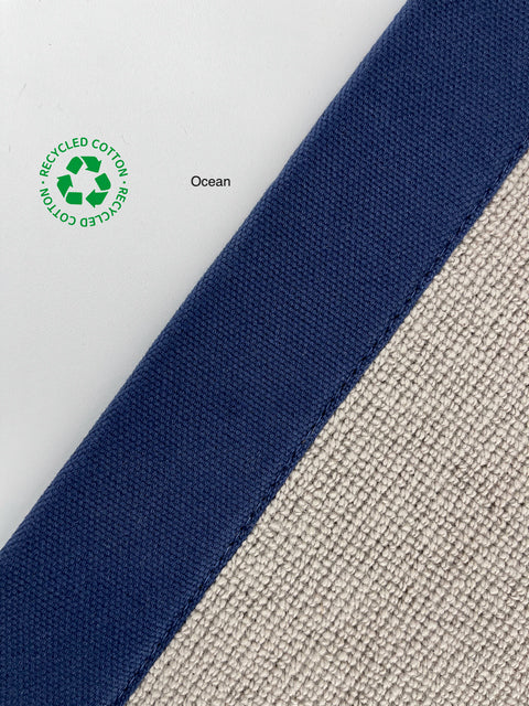 Taped Edging - Basketweave - Ocean