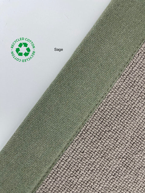 Taped Edging - Basketweave - Sage
