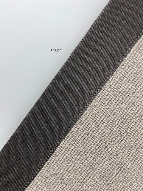 Taped Edging - Robust (Stain Resistant) - Thatch