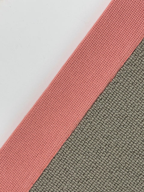 Taped Edging - Stocksfield Plain - Coral