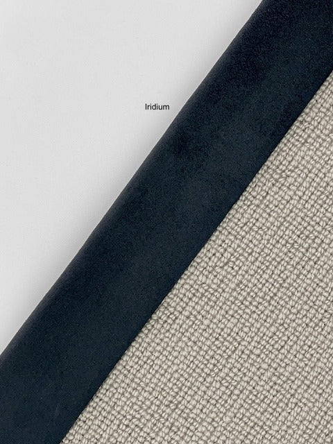 Taped Edging - Sumerlin (Faux Suede) - Iridium