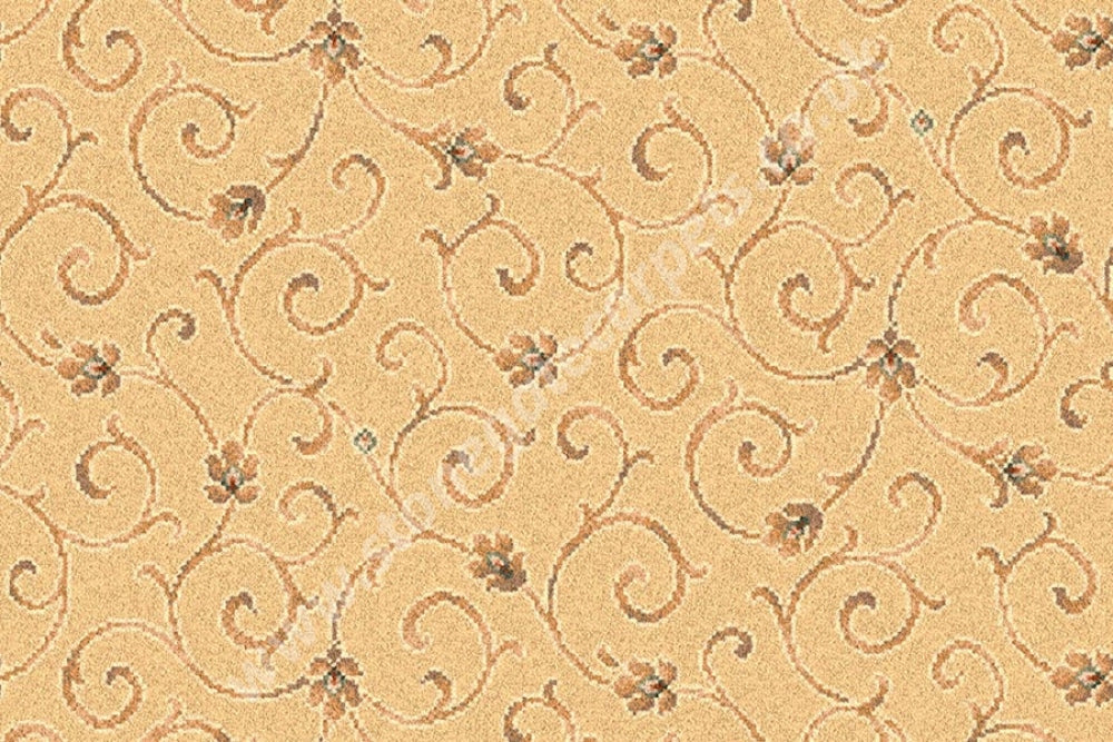 Ulster Carpets Anatolia Scroll Dune 41/2288 (Please Call For Per M² Cost) Carpet