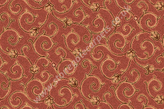Ulster Carpets Anatolia Scroll Fez 81/2298 (Please Call For Per M² Cost) Carpet