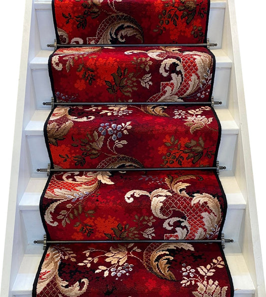 Ulster Carpets Glenavy Firedance Stair Runner with choice of adding bespoke border or overlocking colour (Per Linear Metre)