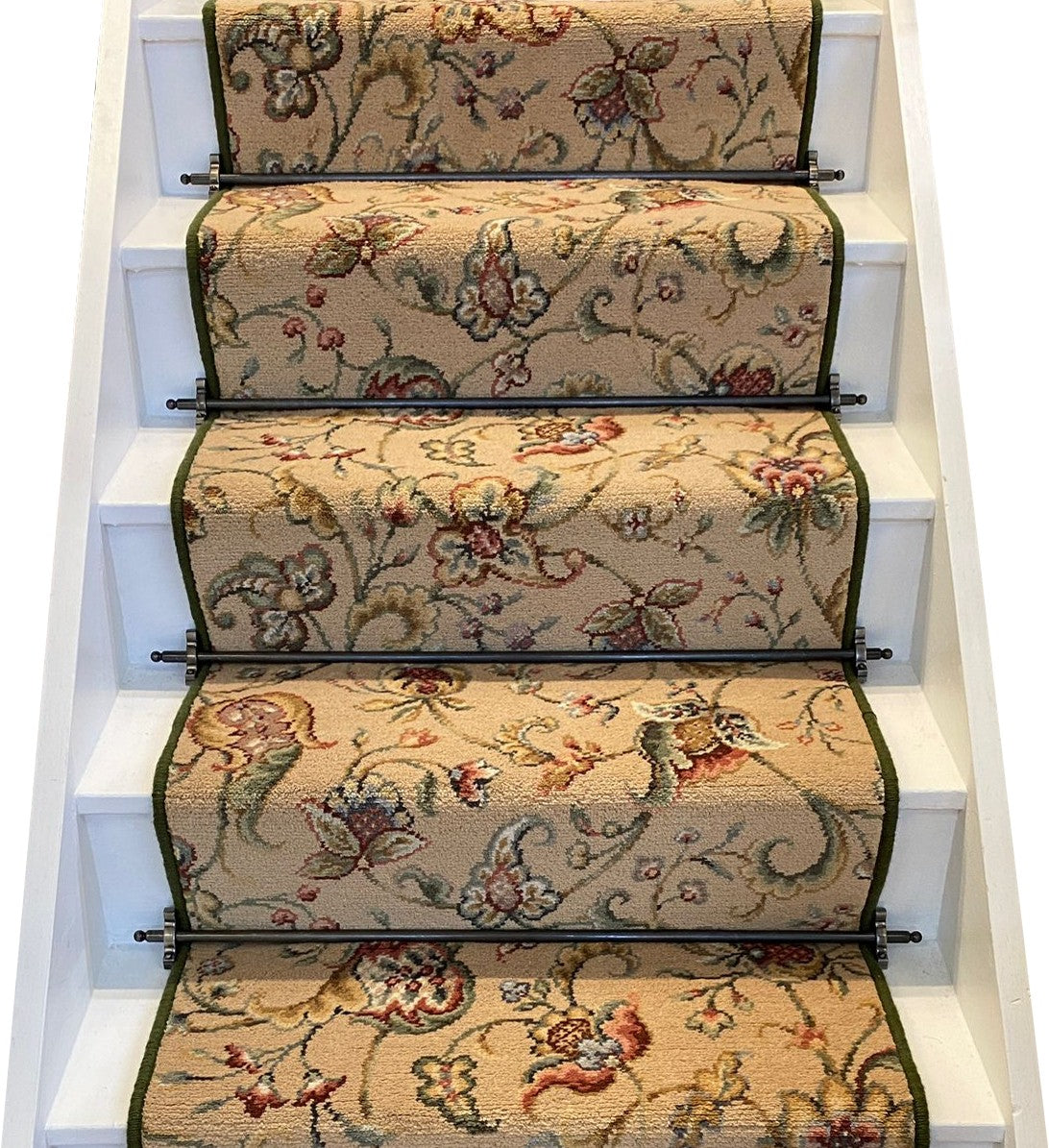 Ulster Carpets Glenavy Hampton Court Stair Runner with choice of adding bespoke border or overlocking colour (per linear metre)