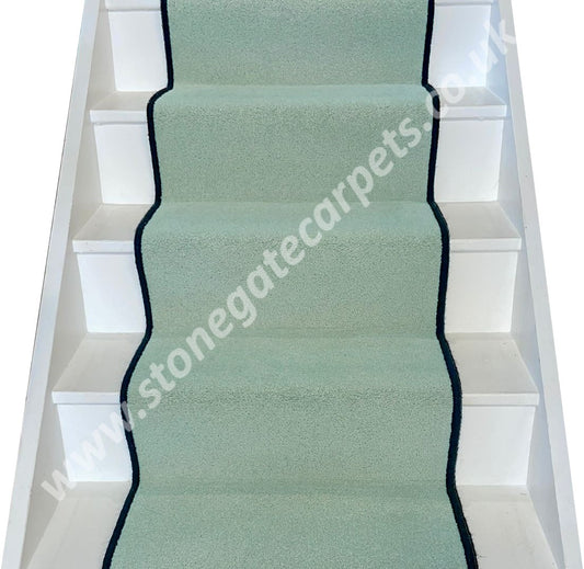 Ulster Carpets York Wilton Meadow Plain Stair Runner (Per Linear Metre)