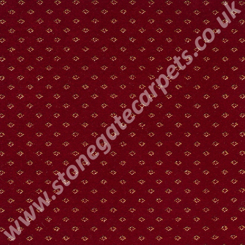 Brintons Carpets Royal Marquis Regal Red Diamond 11/50346 (per M²)