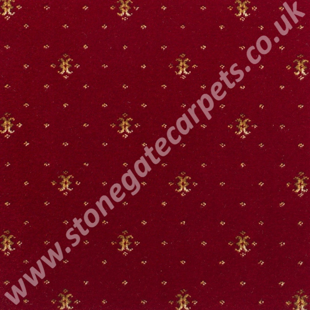 Brintons Carpets Royal Marquis Regal Red Coronet 11/50347 (per M²)