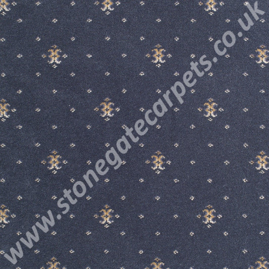 Brintons Carpets Royal Marquis Sovereign Blue Coronet 13/50347 (per M²)