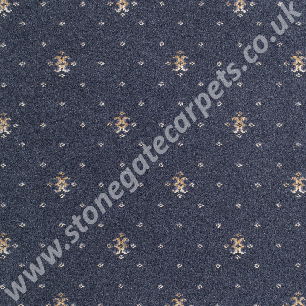 Brintons Carpets Royal Marquis Sovereign Blue Coronet 13/50347 (per M²)