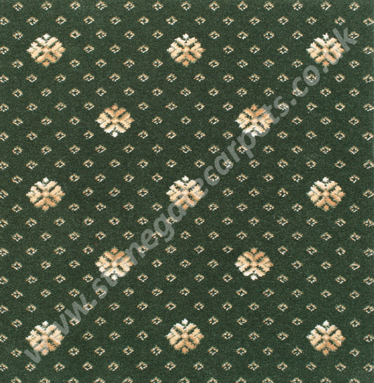 Brintons Carpets Royal Marquis Collection Hunter Green Flake 14/50345 (per M²)